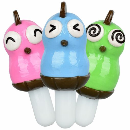 Shop Glass City Pipes 5-Pack Run A-Fowl Novelty Chicken Glass Hand Pipe 5.5" Assorted in australian