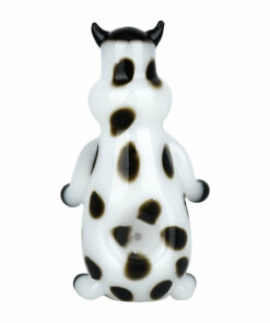 Shop Udderly Bohemian Bovine Glass Hand Pipe - 4.5" in australian