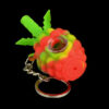 Shop Small Pineapple Silicone Hand Pipe with Keychain in australian