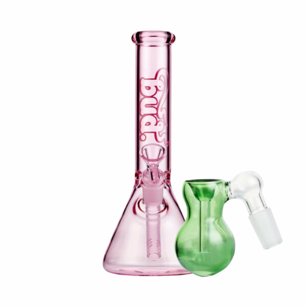 Shop Bud Beaker Bong & Ash Catcher Bundle in australian