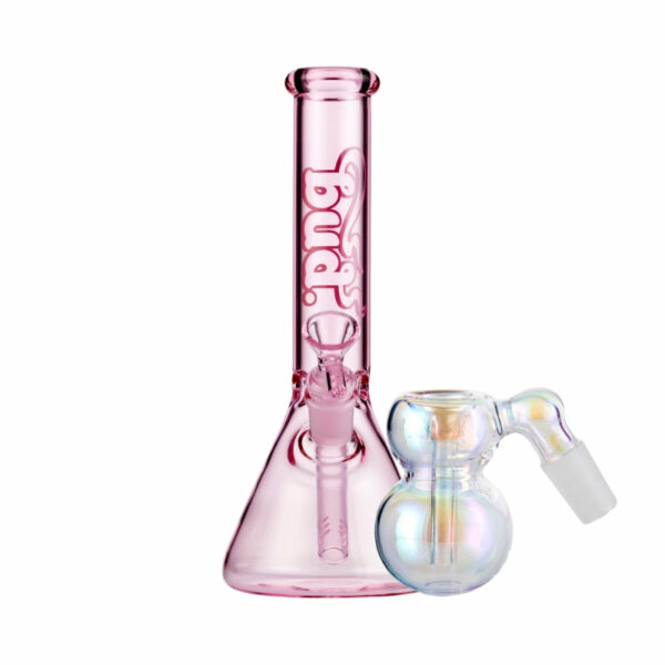 Shop Bud Beaker Bong & Ash Catcher Bundle in australian