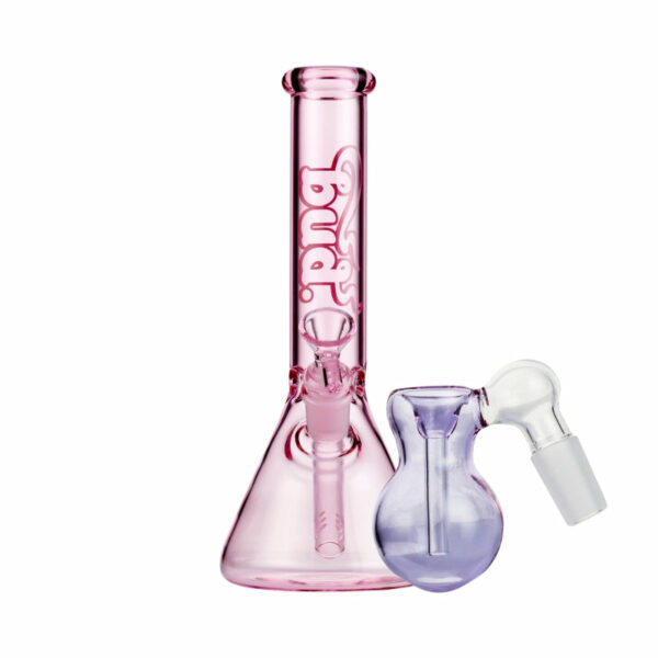 Shop Bud Beaker Bong & Ash Catcher Bundle in australian