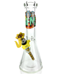 Shop 12" Collectable Anime 9mm Beaker Bong Bundle in australian