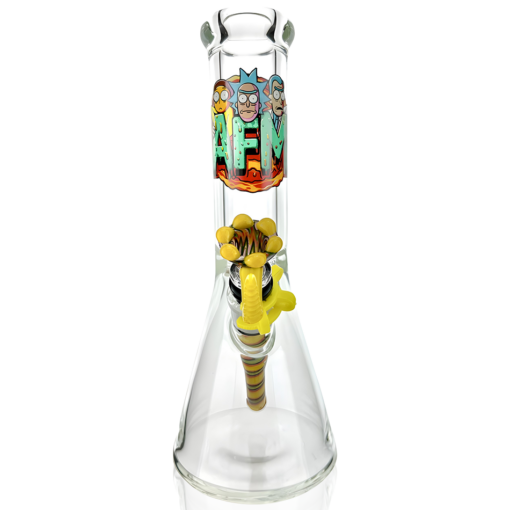 Shop 12" Collectable Anime 9mm Beaker Bong Bundle in australian