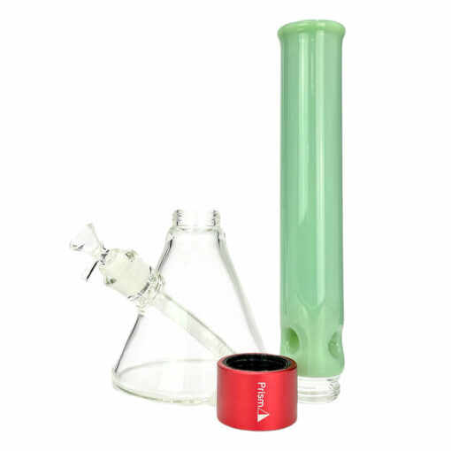 Shop Prism Halo 17.8" Customizable Beaker Bong with Clear Downstem & Bowl in australian