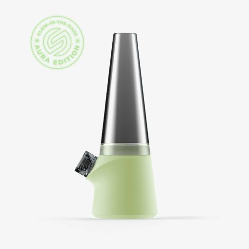 Shop SoftGlass Aura Glow-in-the-Dark Totem Bong - Limited Edition in australian