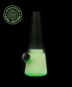 Shop SoftGlass Aura Glow-in-the-Dark Totem Bong - Limited Edition in australian