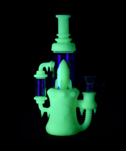 Shop Ritual - 8.5'' Silicone Rocket Recycler - UV Titanium White in australian