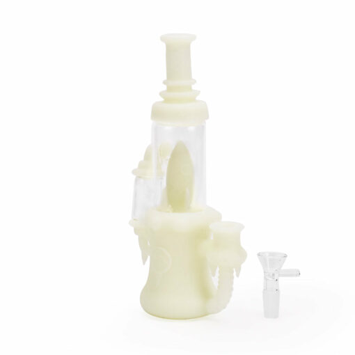 Shop Ritual - 8.5'' Silicone Rocket Recycler - UV Titanium White in australian