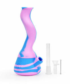 Shop Ritual - 10'' Wavy Silicone Beaker - Cotton Candy in australian