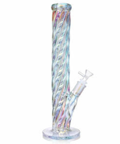 Shop 1Stop Glass 16 Inch Straight Shooter W/ Iridescent Glass - GORGEOUS! in australian