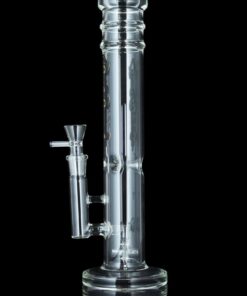 Shop Sesh Supply "Charon" Unique Spinning Propeller Perc Straight Tube Bong in australian