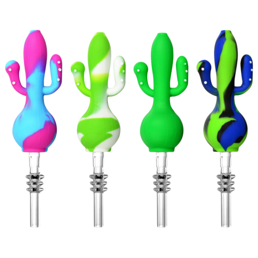 Shop Silicone Cactus Dab Straw Collector in australian