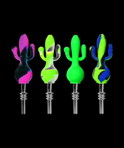 Shop Silicone Cactus Dab Straw Collector in australian