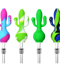 Shop Silicone Cactus Dab Straw Collector in australian