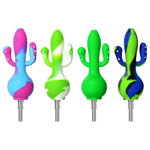 Shop Silicone Cactus Dab Straw Collector in australian