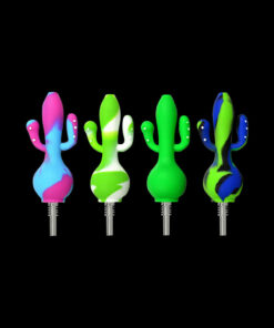 Shop Silicone Cactus Dab Straw Collector in australian