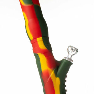 Shop Silicone Gripper Bong - Rasta in australian