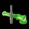 Shop Silicone "Dab Collector" Vapor Straw with Titianium Tip in australian