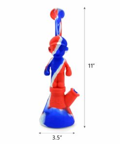 Shop PILOT DIARY Mario Gamer Silicone Bong 11