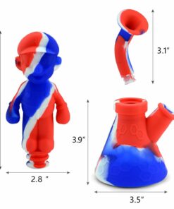 Shop PILOT DIARY Mario Gamer Silicone Bong 11