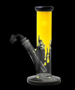 Shop Famous Brandz "Surrender" 10" Straight Tube Dab Rig in australian