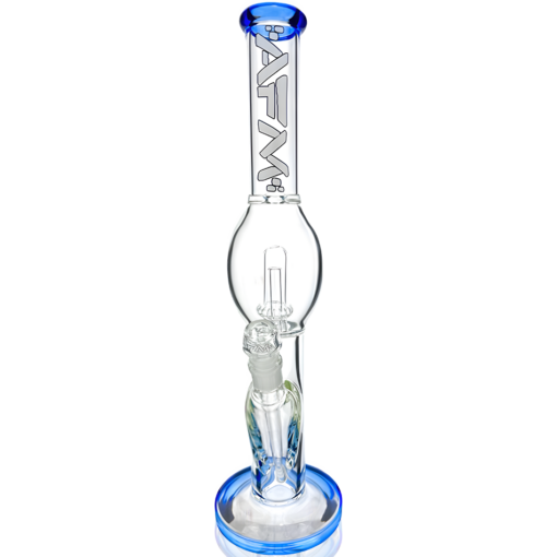 Shop 18" AFM Unidentified Flyer Glass Straight Tube Bong in australian