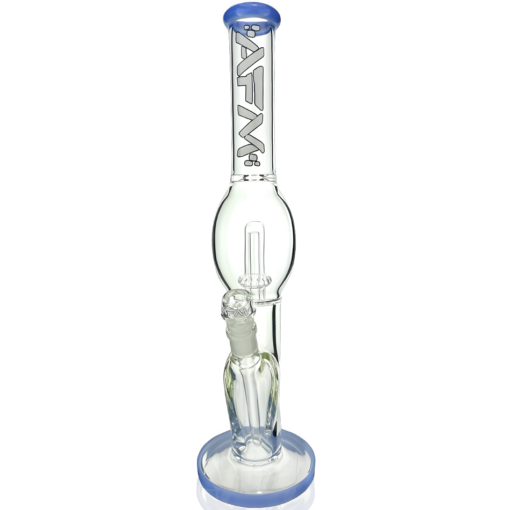 Shop 18" AFM Unidentified Flyer Glass Straight Tube Bong in australian