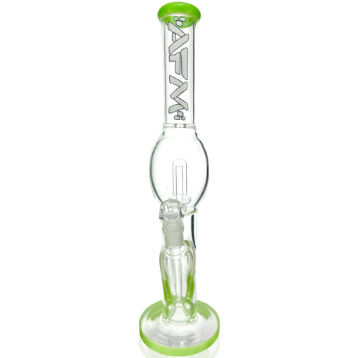 Shop 18" AFM Unidentified Flyer Glass Straight Tube Bong in australian