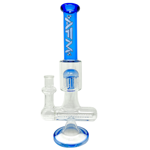 Shop 12" AFM Glass Sidewinder Inline Perc Glass Bong in australian