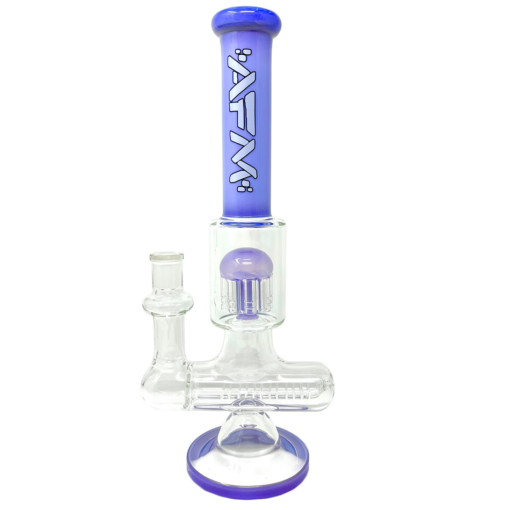 Shop 12" AFM Glass Sidewinder Inline Perc Glass Bong in australian