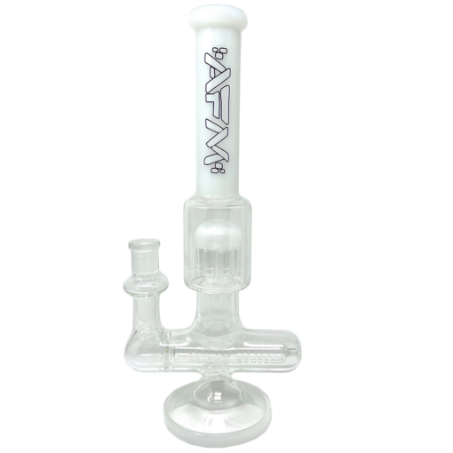 Shop 12" AFM Glass Sidewinder Inline Perc Glass Bong in australian