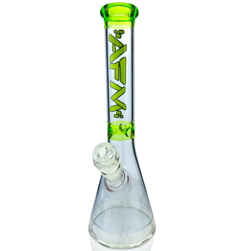 Shop 12" AFM Glass Extraterrestrial Double Color Glass Beaker Bong in australian