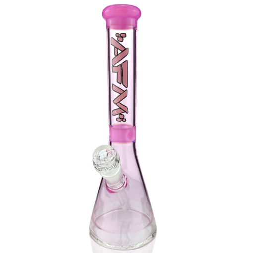 Shop 12" AFM Glass Extraterrestrial Double Color Glass Beaker Bong in australian