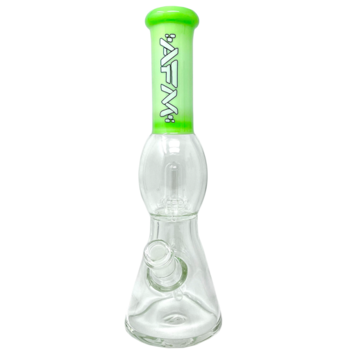 Shop 12" AFM Glass UFO Sleeve Glass Beaker Bong in australian