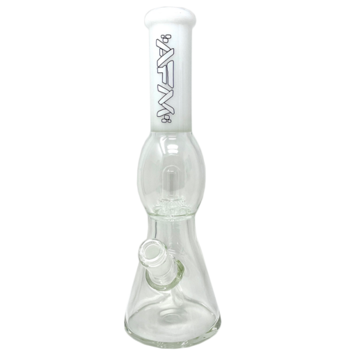 Shop 12" AFM Glass UFO Sleeve Glass Beaker Bong in australian