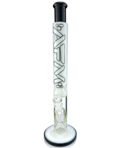 Shop 18" AFM Lightbeam Ivory Straight Tube Bong in australian