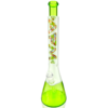 Shop 18" AFM Glass Gummy Bears Quasar Glass Beaker Bong in australian