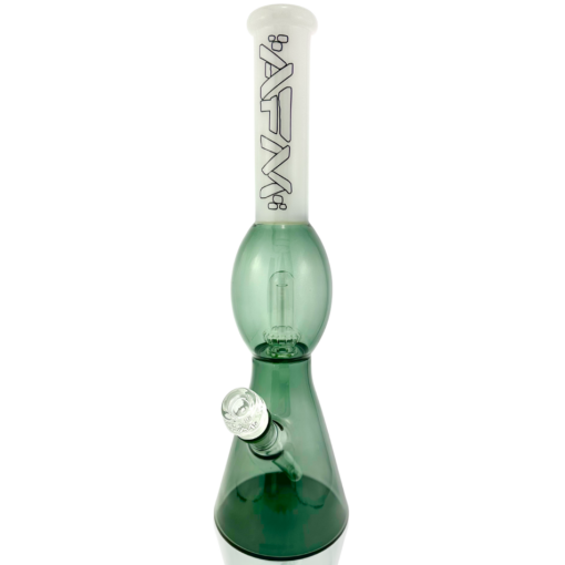 Shop 18" AFM UFO Double Color Glass Beaker Bong in australian