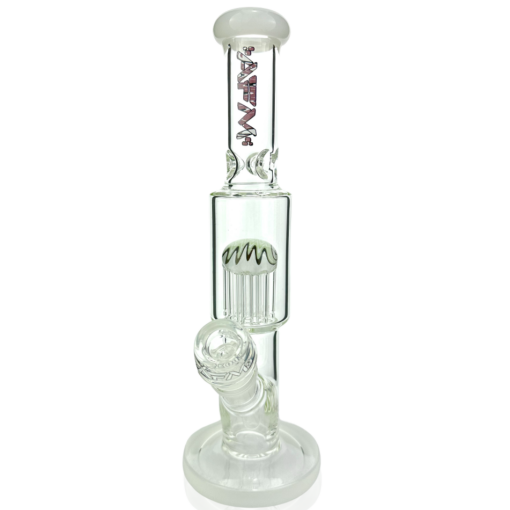 Shop 11" AFM Glass Reversal Tree Perc Glass Mini Straight Bong in australian