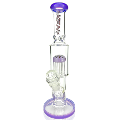 Shop 11" AFM Glass Reversal Tree Perc Glass Mini Straight Bong in australian