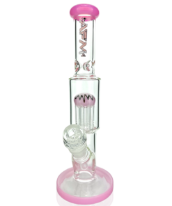 Shop 11" AFM Glass Reversal Tree Perc Glass Mini Straight Bong in australian