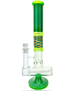 Shop 17" AFM Glass Reversal Inline Perc Glass Beaker Bong in australian