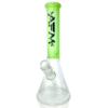 Shop 12" AFM Glass Extraterrestrial Color Sleeve Glass Beaker Bong in australian