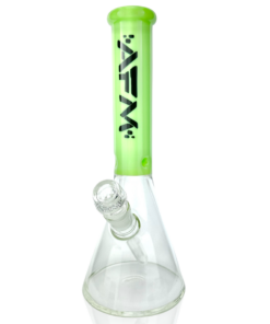 Shop 12" AFM Glass Extraterrestrial Color Sleeve Glass Beaker Bong in australian