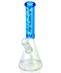 Shop 12" AFM Glass Extraterrestrial Color Sleeve Glass Beaker Bong in australian