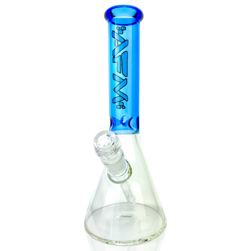 Shop 12" AFM Glass Extraterrestrial Color Sleeve Glass Beaker Bong in australian