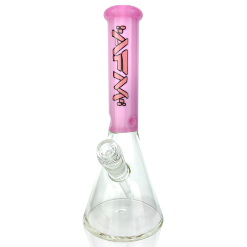 Shop 12" AFM Glass Extraterrestrial Color Sleeve Glass Beaker Bong in australian