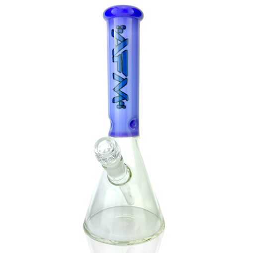 Shop 12" AFM Glass Extraterrestrial Color Sleeve Glass Beaker Bong in australian