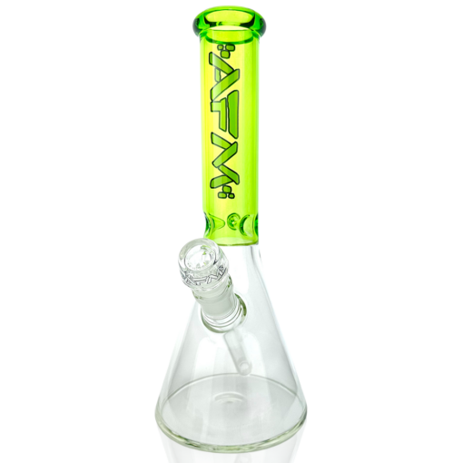 Shop 12" AFM Glass Extraterrestrial Color Sleeve Glass Beaker Bong in australian